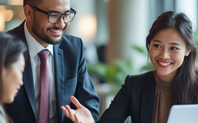 Corporate Business with a Service Agent